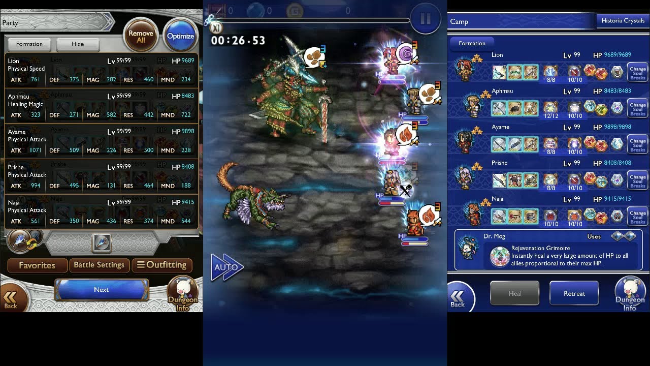 [FFRK] [EX] Gilgamesh (Wanderer) (FFXI) - Cid's Mission [