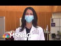 Dr. Natalie Azar Feeling 'Absolutely Fine' After Getting Vaccinated | Hallie Jackson | MSNBC
