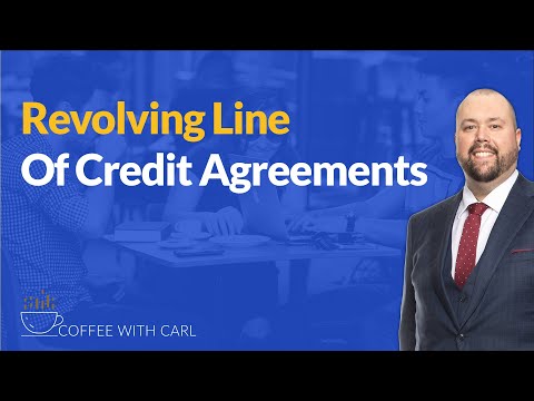 Revolving Line Of Credit Agreements