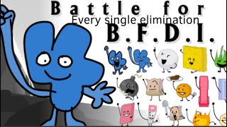 Every single elimination in BFB! Before the split.