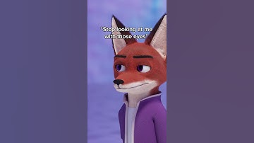 "Stop looking at me with those eyes"