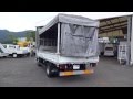中古トラック いすゞ エルフ 4.3t積み！幌車 カーテン車 平成22年式 外装