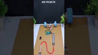 DIY ⚡ Accelerator For EV 🔌 With Hydraulics ⚡ #schoolproject #ideas #diy #amazing #simple