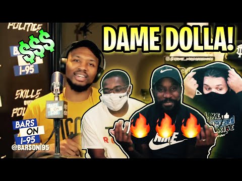 Dame D.O.L.L.A. Bars On I-95 Freestyle Reaction!