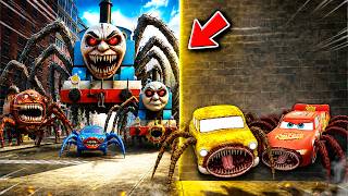 A Whole CAR EATER Team! EVIL THOMAS Is Coming! Chasing Team In Garry's Mod| EP 42