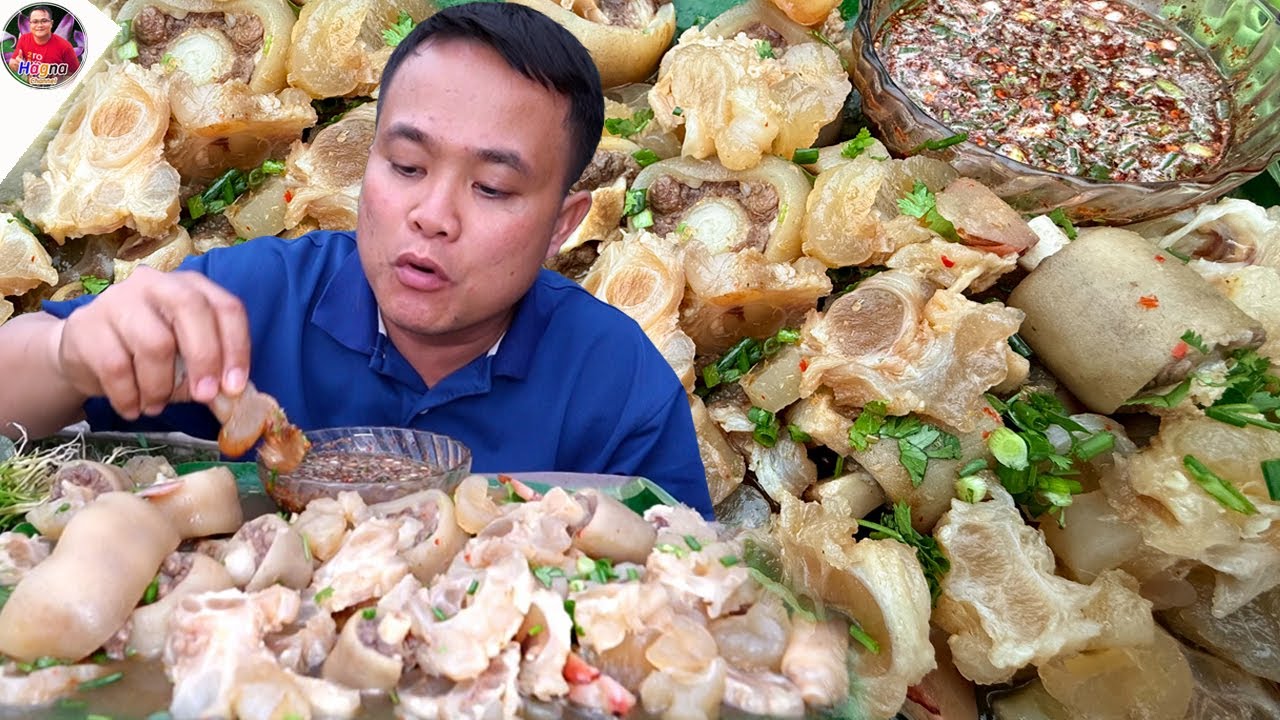 ต้มเอ็นแก้วหางวัว จิ้มแจ่วขม สองอย่างหนึ่งเมนูแซ่บจ้วดเข้ากันดีคัก