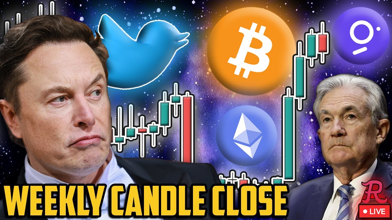 Bitcoin LIVE BTC WEEKLY CANDLE CLOSE YouTube Bitcoin live btc weekly candle close youtube