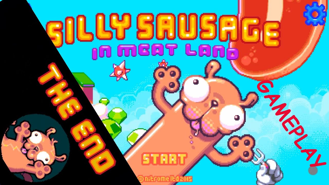 Android GamePlay for Silly Sausage in Meat Land Level 50 THE END