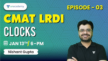 CMAT/TISSNET 2023 | Logical Reasoning | Clocks Ep-3 | Dr. Nishant Gupta