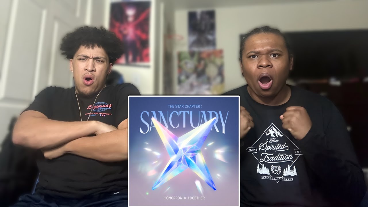 FIRST TIME REACTING TO TXT!!! | TXT - SANCTUARY (The 7th Mini Album)
