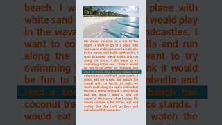 🌴 My Dream Vacation – Easy English Listening Practice | Subtitled Story for Beginners