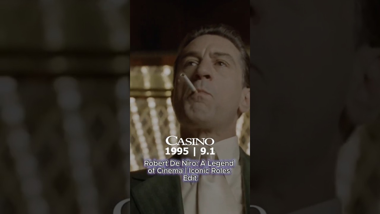 Robert De Niro A Legend of Cinema  Iconic Roles Edit 
