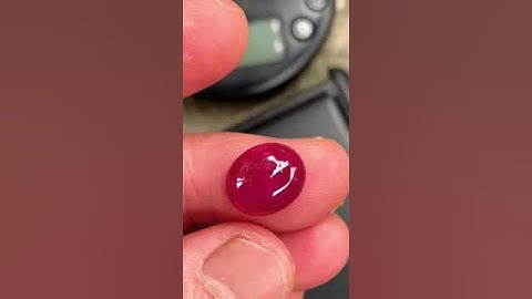 ruby Yên Bái màu đẹp lên nhẫn nam. mê ly #love #gemstone #ruby #gem