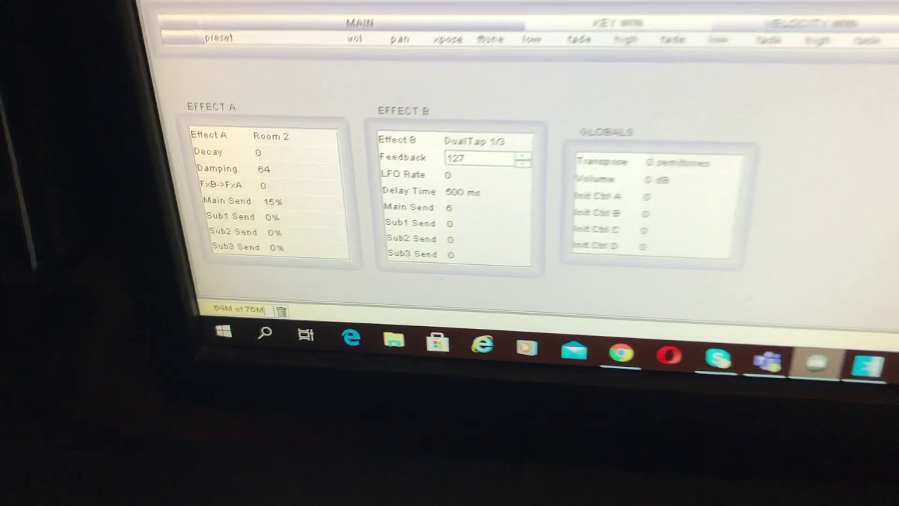 E-MU E4 EOS [series] sampler Windows 10 integration