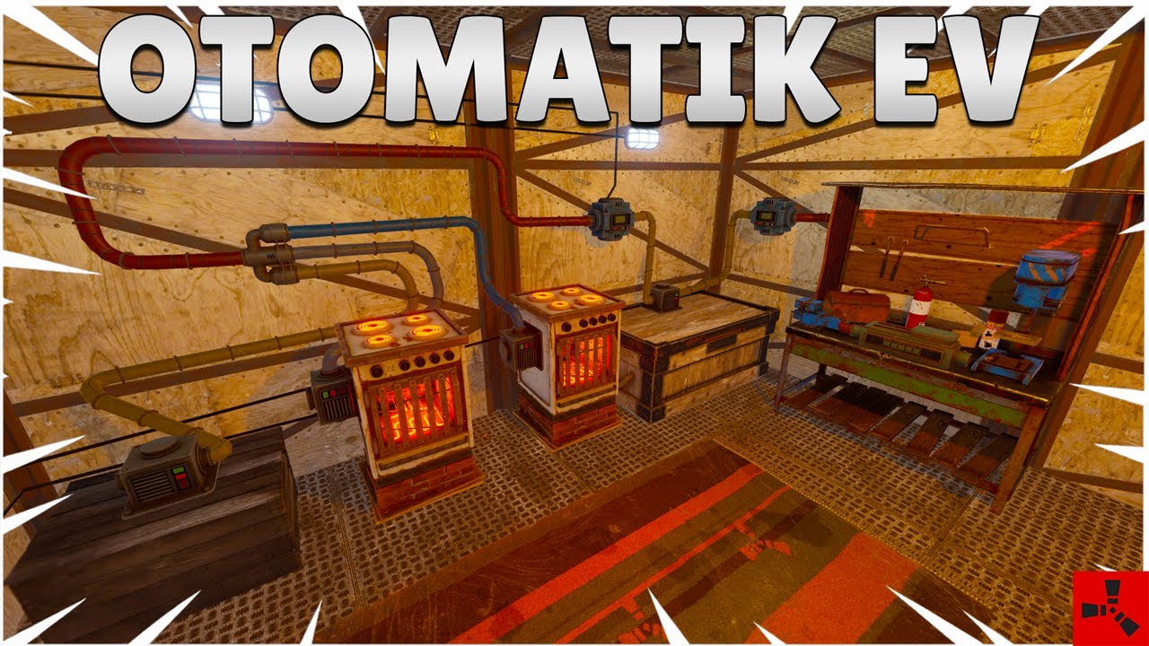 Full Otomatik Bunkerli Base’de 24 Saat Solo Yaşam I Rust Türkçe Solo