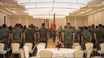 Change of command at Camp Lejeune for 24th MEU