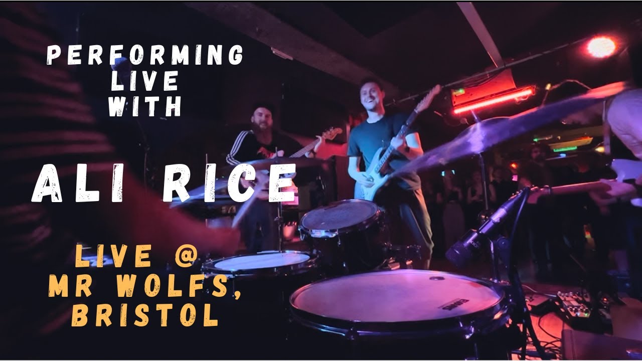 Ali Rice Live at Mr Wolfs, Bristol (03/07/2025) - Full Set Drum Cam