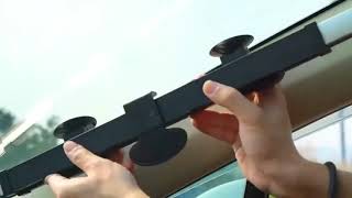 Retractable Car Front Windshield Sunshade Window Sun Visor