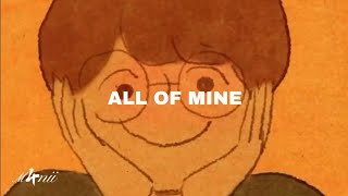 Download lagu All of mine (Lyric Video) 