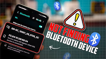 "How to Fix Samsung Phone Not Detecting Other Bluetooth Devices"