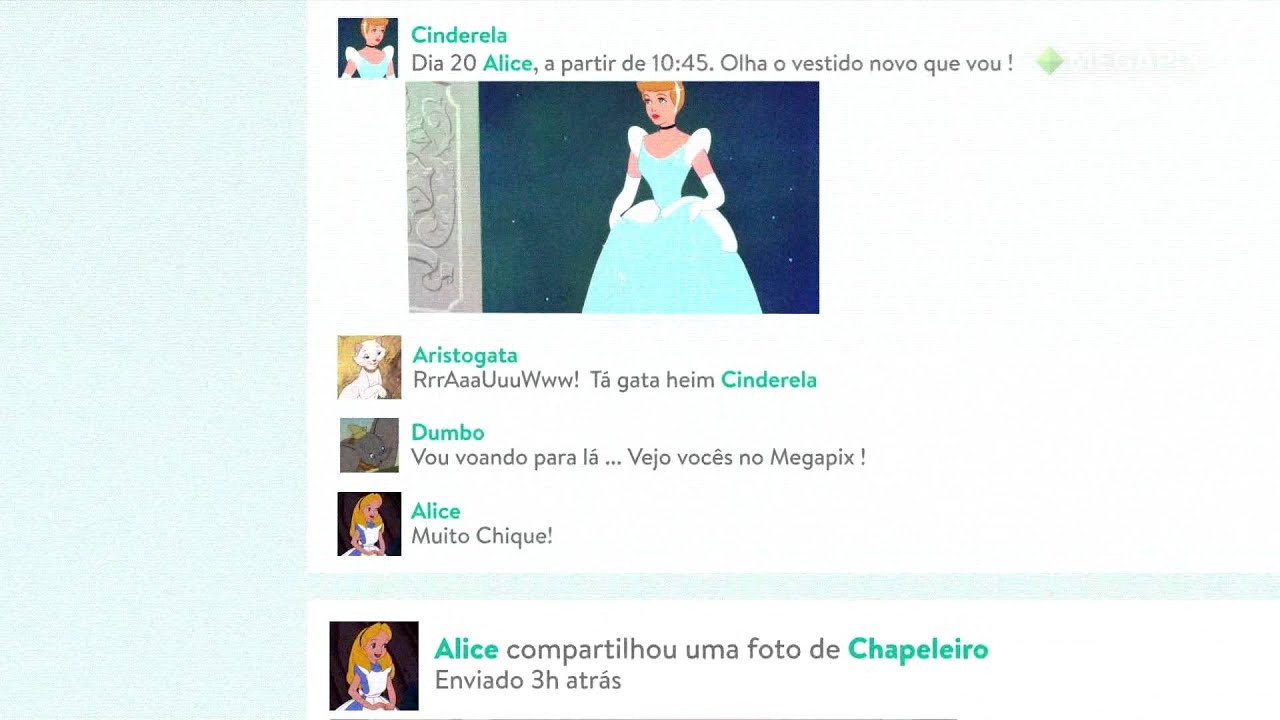 Megapix Social  - Clássicos Disney