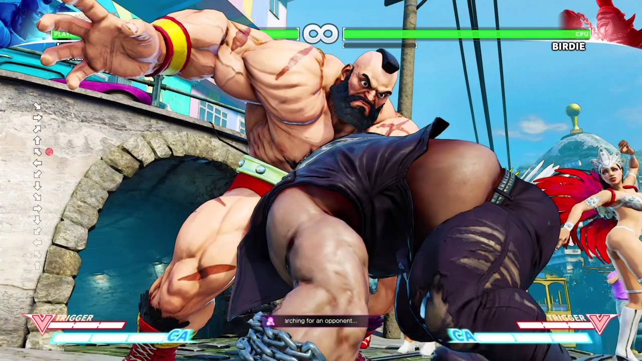 STREET FIGHTER V Zangief Screw Pile Driver