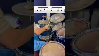 BEGINNER ⏭️ INTERMEDIATE FILLS #drumlesson #drumtutorial #drumfill #drums #drummer #drumnotation