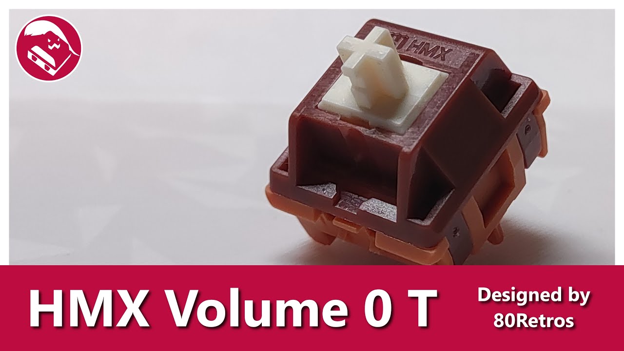 0 must have a new meaning | HMX Volume 0 T silent tactile switch sound test and review