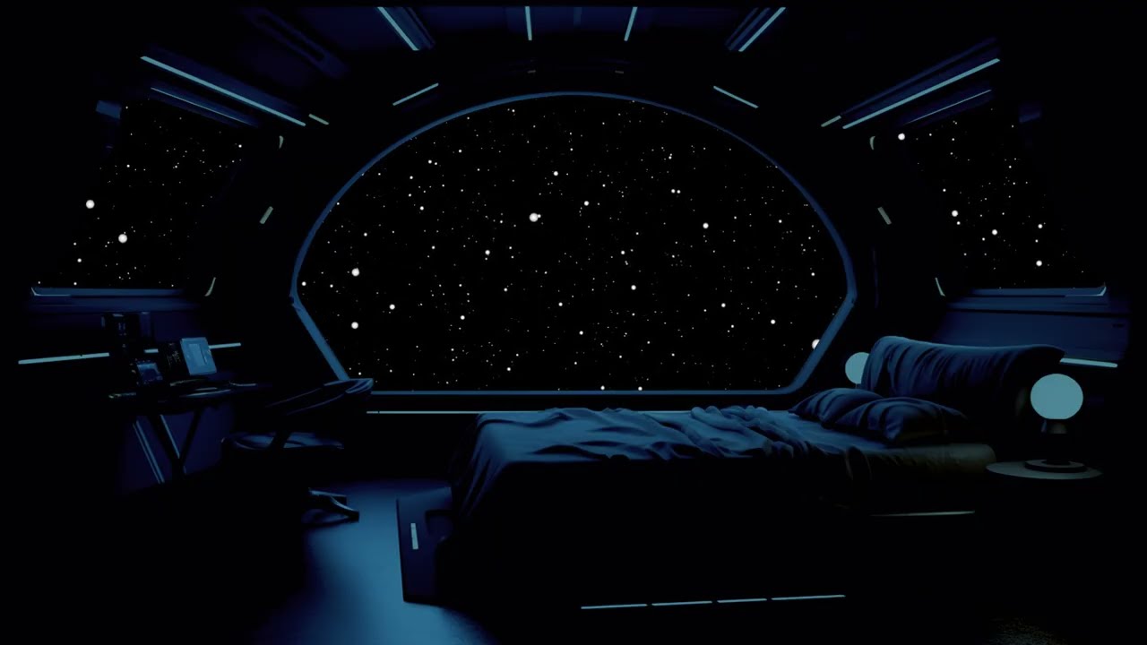 Celestial Harmonics Fill The Cosmic Dark With Calm Energy And Healing Night Sleep