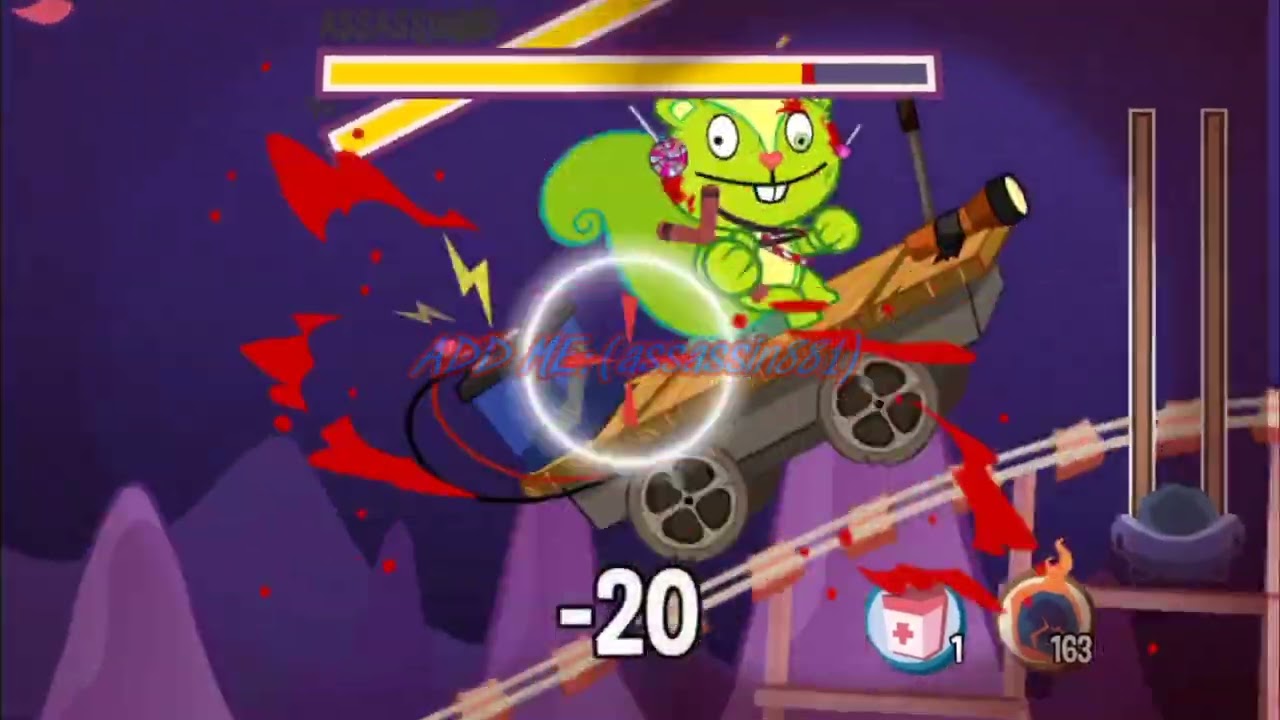 HAPPY TREE FRIENDS DEADEYE DERBY (assassin881’s Gameplay Video Part 1)
