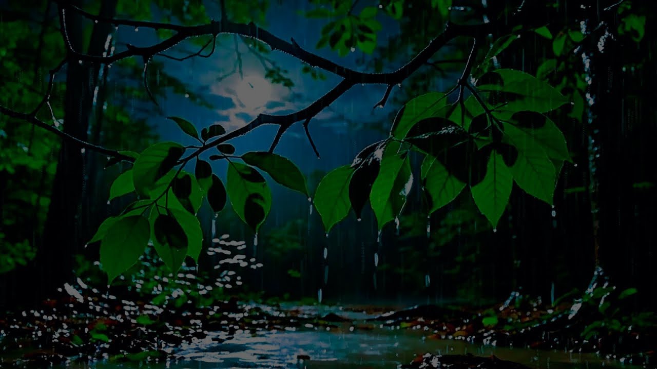 Deep Forest Rain Sounds for Sleep 🌧️ Relaxing Rain Ambience, Stress Relief & Insomnia Aid
