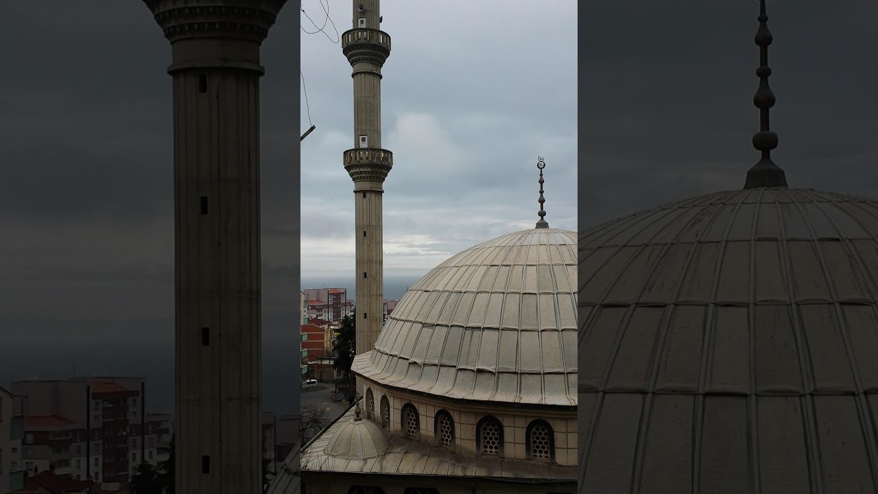 Trabzon Çarşı Camiinde Merkezi Sistem Cuma Selası Abdulkadir Sali Hocam Çekim Boztepe Maltepe Camii