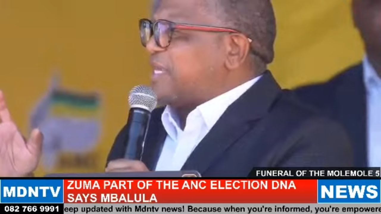 ANC Fikile Mbalula's Controversial Take on Jacob Zuma and MK Party