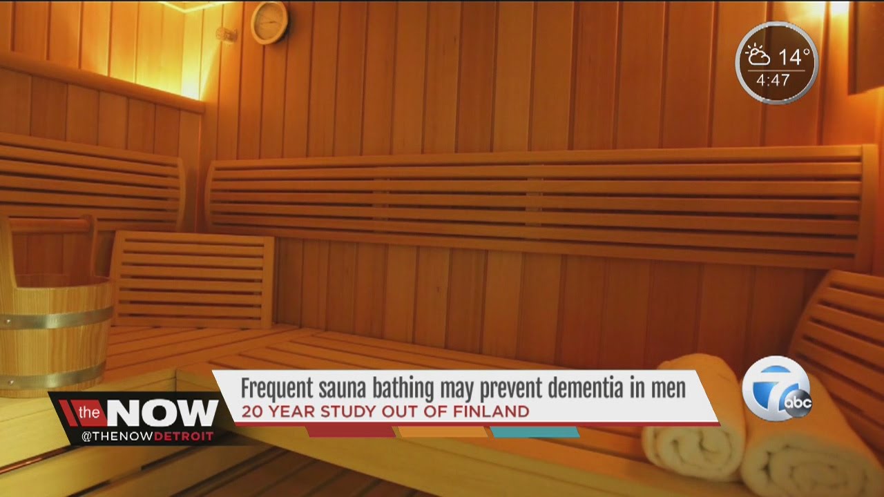 Frequent sauna bathing may reduce dementia risk for men YouTube