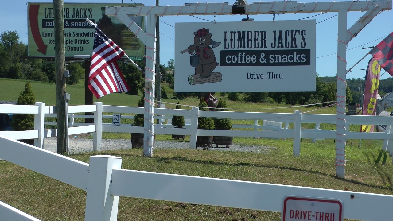 Lumber Jack's Coffee and Snacks, Hoosick Falls, New York YouTube