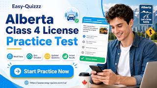 Alberta Class 4 Knowledge Test 2026: 3 Demo Questions & Practice Guide