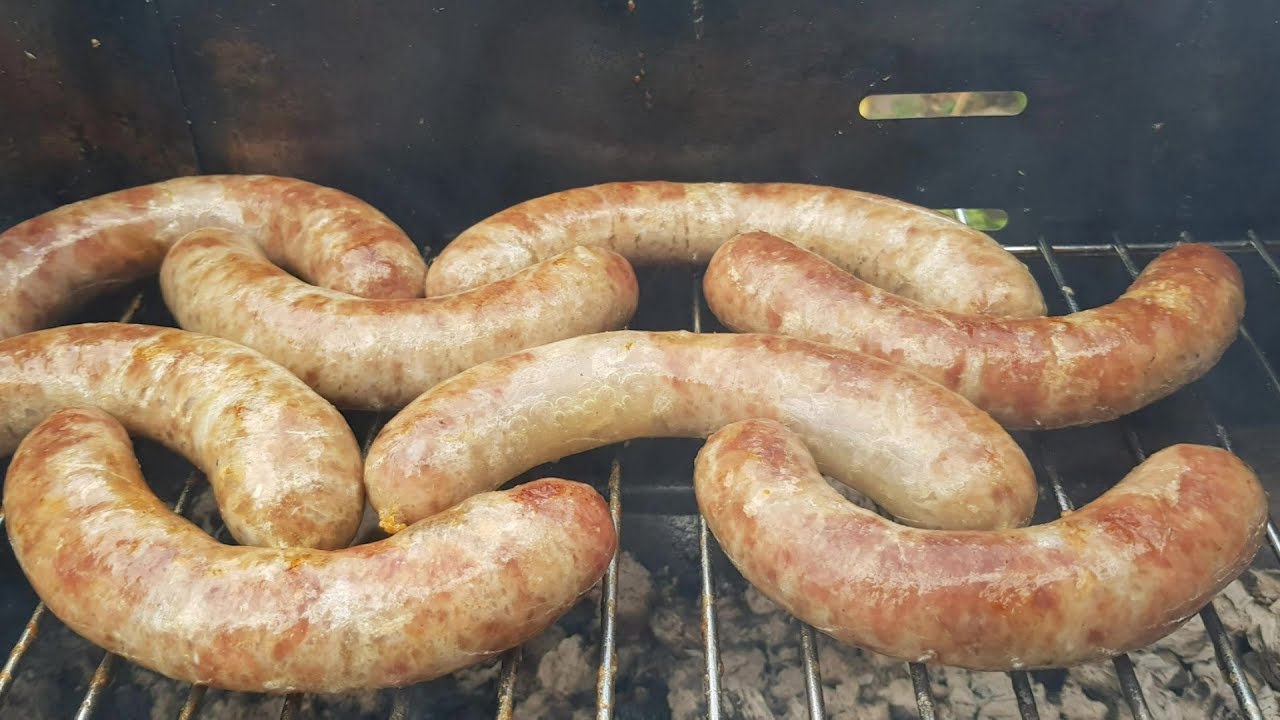 selbstgemachte BRATWURST mit Wurstfüller - YouTube