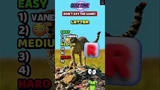 🧠 Don't Say The Same! | Ultimate Quiz Challenge 🔥 #shorts