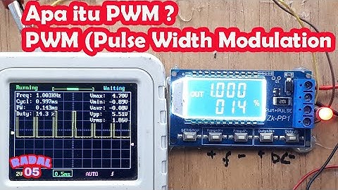 Apa itu PWM┃Pulse Width Modulation PWM ┃ FREKUENSI  DUTY CYCLE PWM