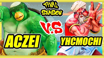 SFV CE 🔥 YHCmochi (Dhalsim) vs Aczei (E.Honda) 🔥 Ranked Set 🔥 Street Fighter 5
