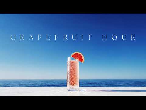 🎧 Santorini Grapefruit Hour | Deep House Relax Mix