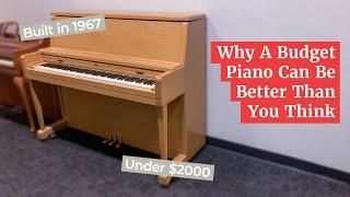 Why A Budget Piano Can Be Better Than You Think | 1967 Wurlitzer Piano Demo | Family Piano Co.