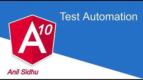 Angular tutorial # automation Testing | Unit Testing