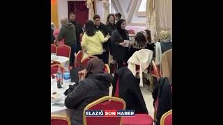 Elaziğda Depreme Düğünde Yakalandilar