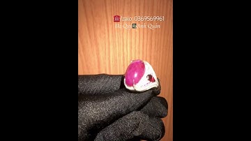 Hoàn thiện ổ nhẫn ruby sao Yên Bái tự nhiên 100% cho anh zai Hà Nội ✈️ #daquyanhquan #anhquanluxury