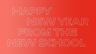 Happy New Year from The New School