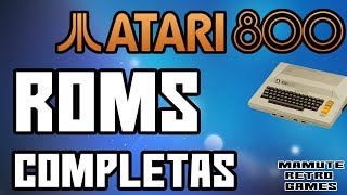 ROMSET ATARI 800   FULL ROMPACKS ATARI 800 COMPLETO TODOS OS JOGOS para RECALBOX E BATOCERA Romset Completo De Atari 800