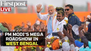 PM Modi LIVE: PM Modi Holds Mega Roadshow in India's Kolkata | India Elections 2024