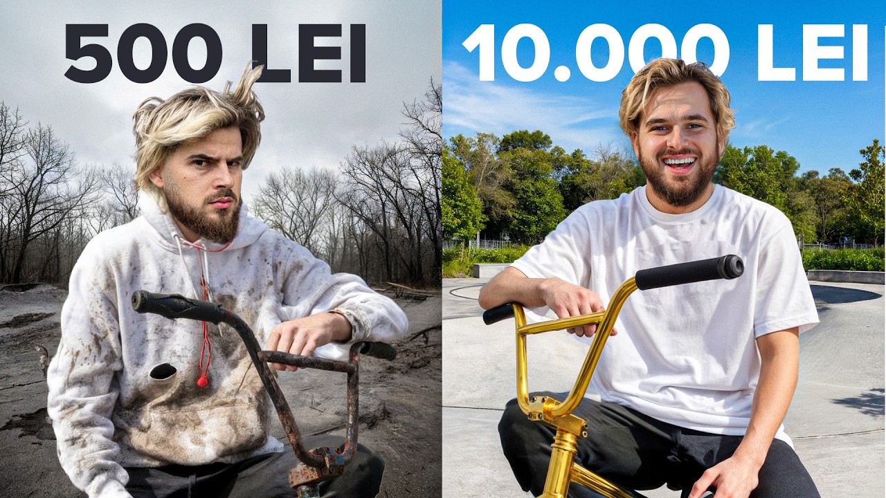 Bmx de 500 de Lei vs Bmx de 10.000 de Lei