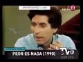 Entrevista en &#39;Peor es Nada&#39; 1990 a Joaquín Sabina por Jorge Guinzburg.
